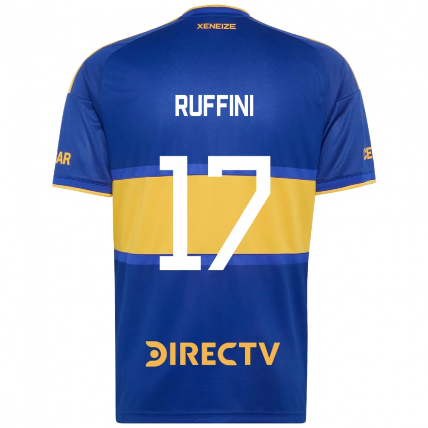 גברים Lola Ruffini #17 כחול מלכותי צהוב ג'רזי ביתית 2026/27 חולצה קצרה