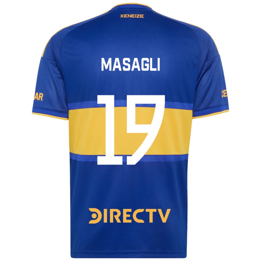 גברים Yohana Masagli #19 כחול מלכותי צהוב ג'רזי ביתית 2026/27 חולצה קצרה