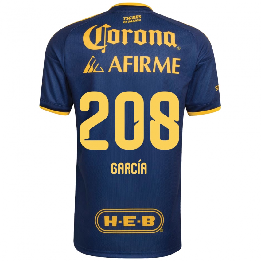 גברים Ángel García #208 כחול מלכותי צהוב הרחק ג'רזי 2026/27 חולצה קצרה
