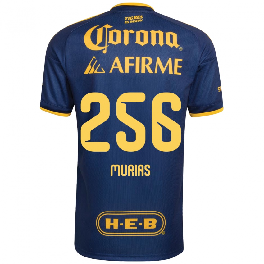 גברים Mauricio Murias #256 כחול מלכותי צהוב הרחק ג'רזי 2026/27 חולצה קצרה