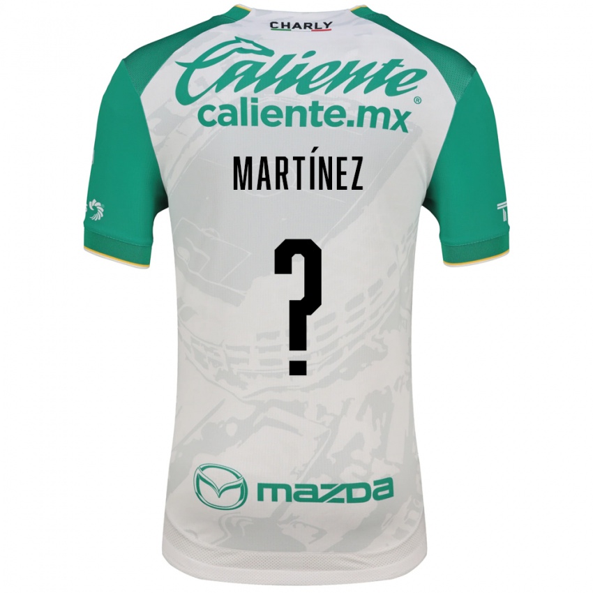 גברים Edson Martínez #0 ירוק בהיר לבן הרחק ג'רזי 2026/27 חולצה קצרה