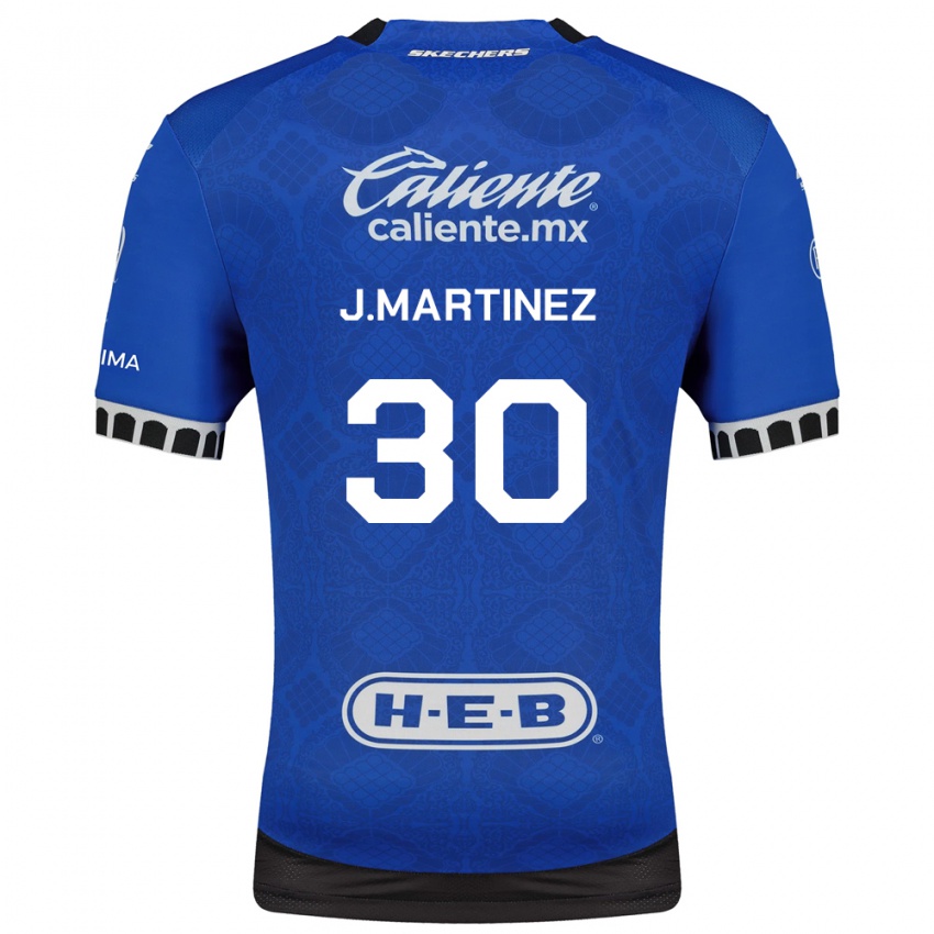 גברים Juan Martinez #30 כחול מלכותי לבן שחור הרחק ג'רזי 2026/27 חולצה קצרה