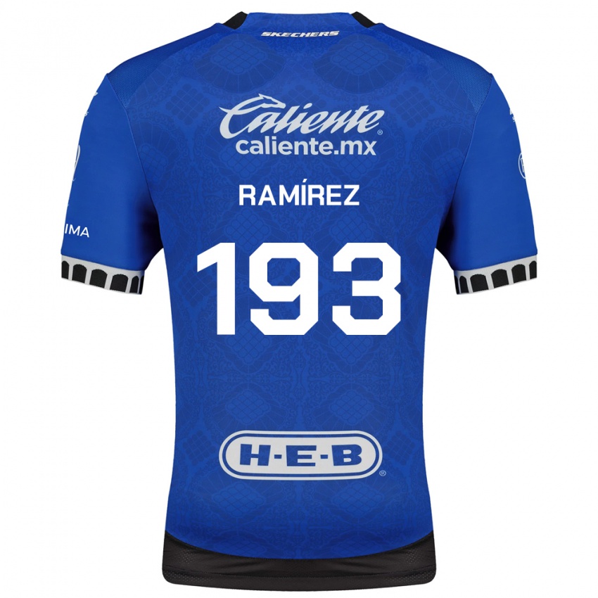 גברים Ángel Ramírez #193 כחול מלכותי לבן שחור הרחק ג'רזי 2026/27 חולצה קצרה
