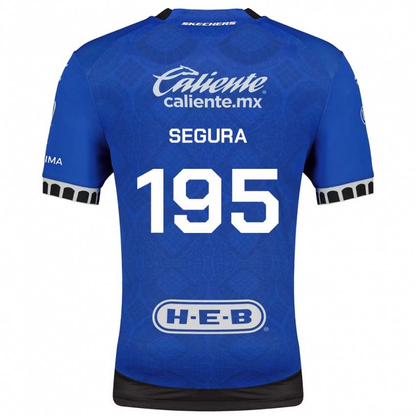 גברים Rubén Segura #195 כחול מלכותי לבן שחור הרחק ג'רזי 2026/27 חולצה קצרה