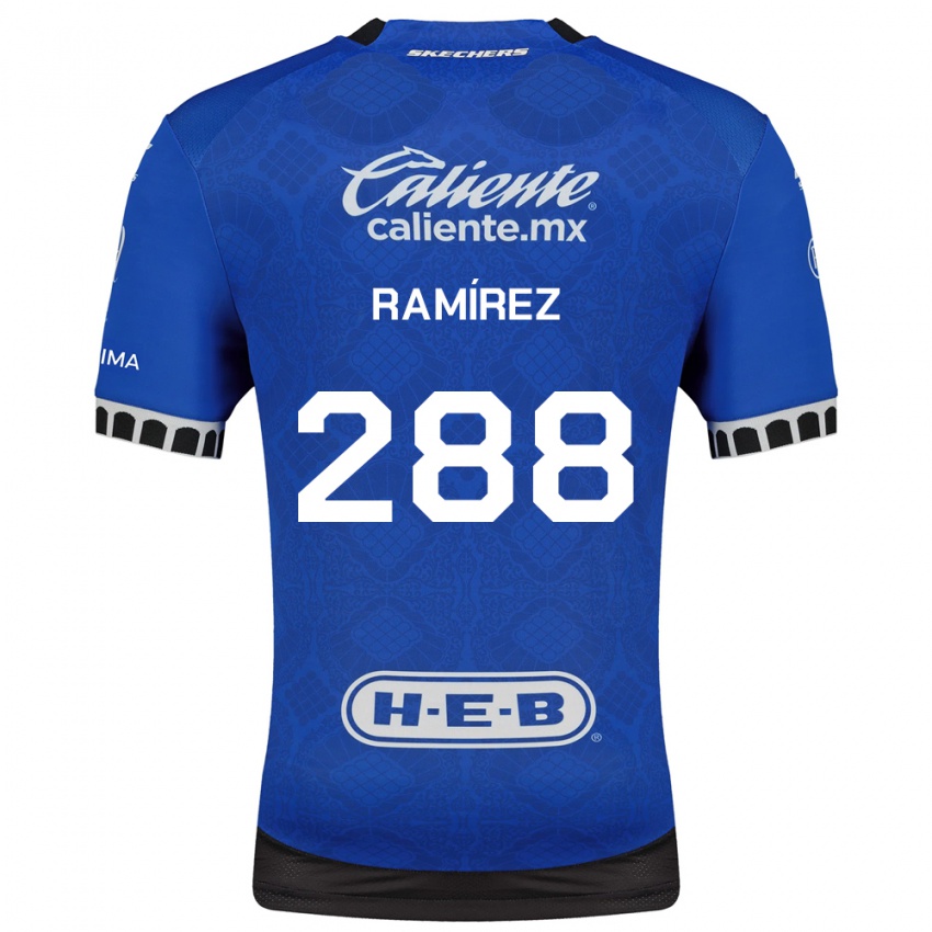 גברים Santiago Ramírez #288 כחול מלכותי לבן שחור הרחק ג'רזי 2026/27 חולצה קצרה