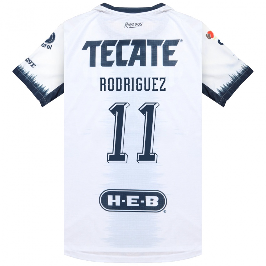 גברים Lizette Rodriguez #11 לבן כחול דיו אדום הרחק ג'רזי 2026/27 חולצה קצרה