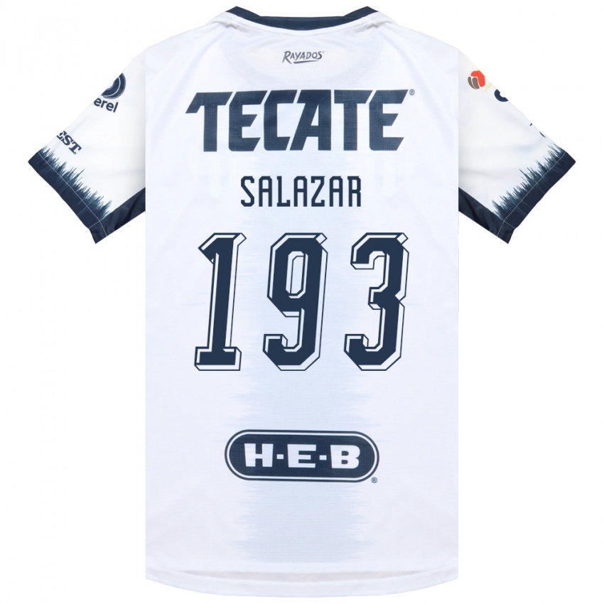 גברים Jofran Salazar #193 לבן כחול דיו אדום הרחק ג'רזי 2026/27 חולצה קצרה
