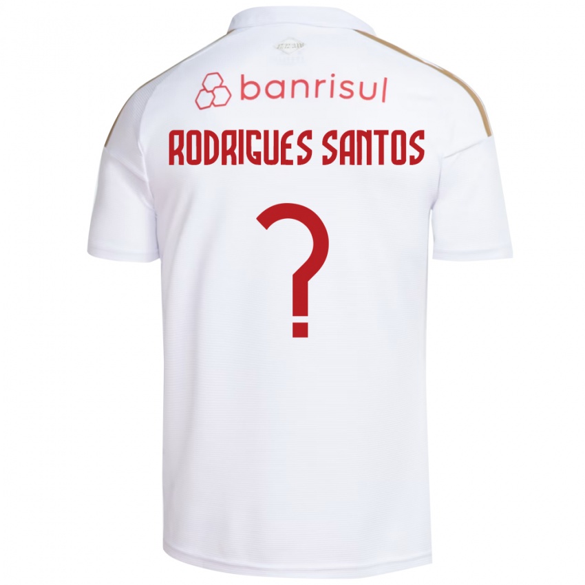 גברים Richard Rodrigues Santos #0 אדום לבן הרחק ג'רזי 2026/27 חולצה קצרה