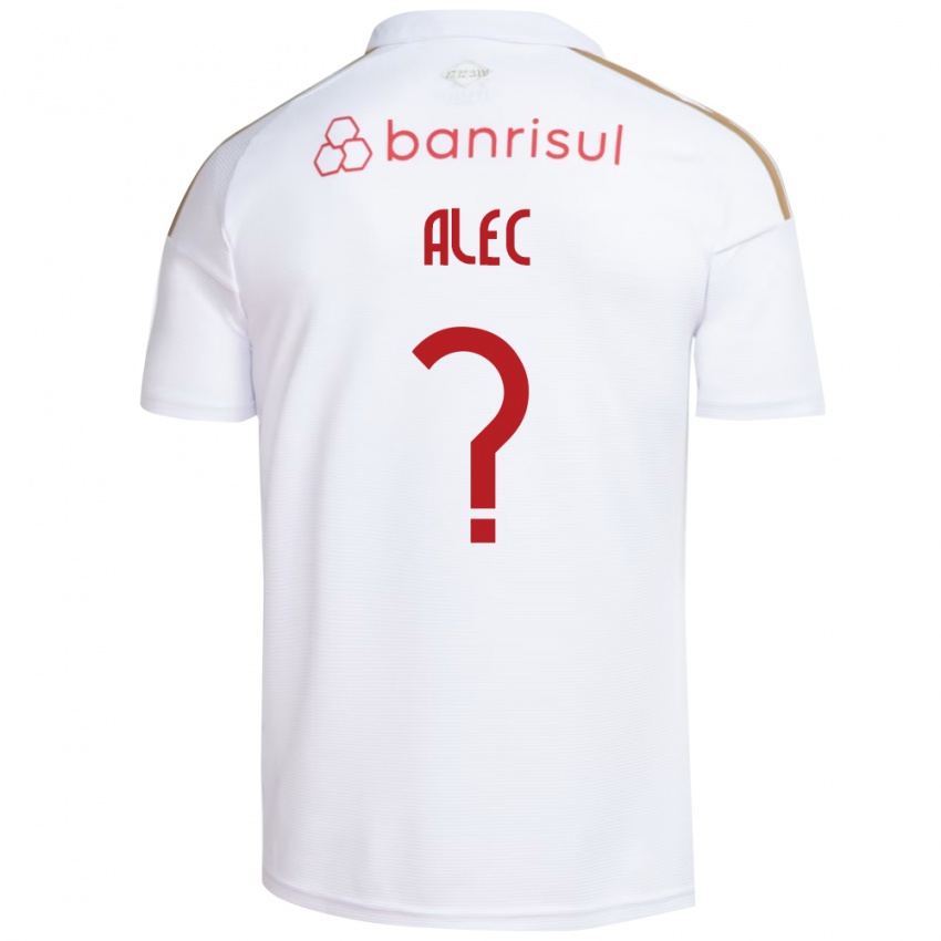 גברים Alec #0 אדום לבן הרחק ג'רזי 2026/27 חולצה קצרה