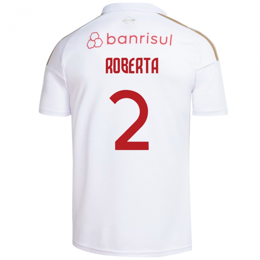 גברים Roberta #2 אדום לבן הרחק ג'רזי 2026/27 חולצה קצרה
