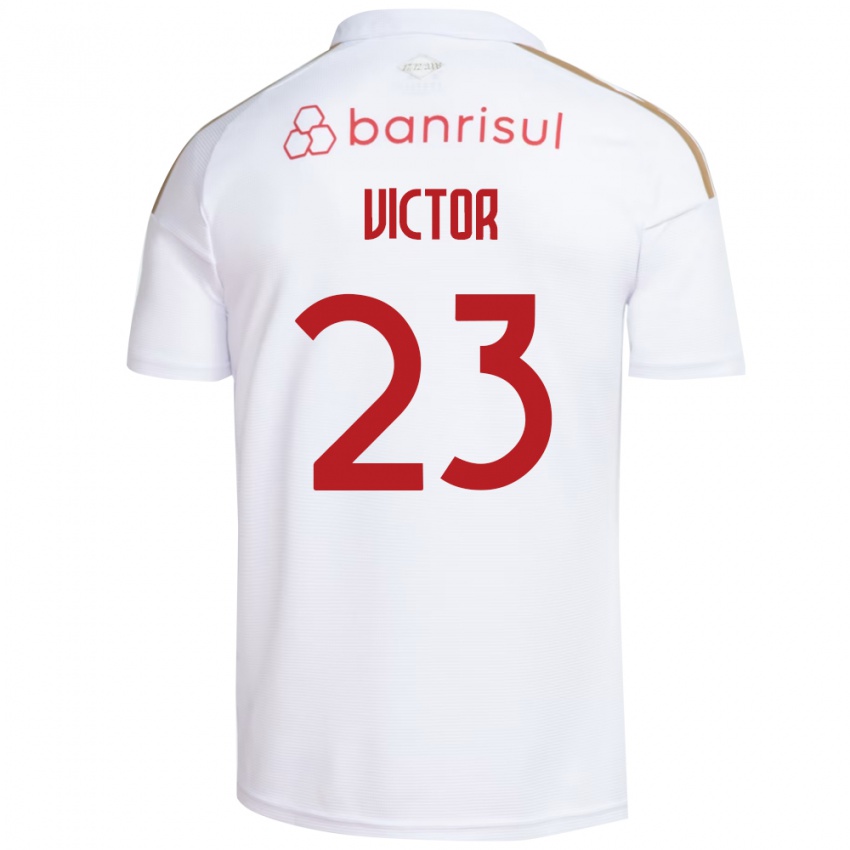 גברים Paulo Victor Vidotti #23 אדום לבן הרחק ג'רזי 2026/27 חולצה קצרה