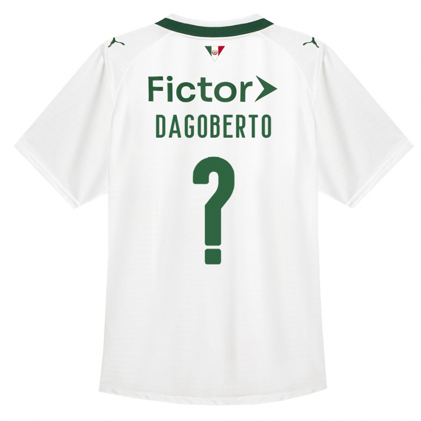 גברים Dagoberto #0 ירוק לבן הרחק ג'רזי 2026/27 חולצה קצרה