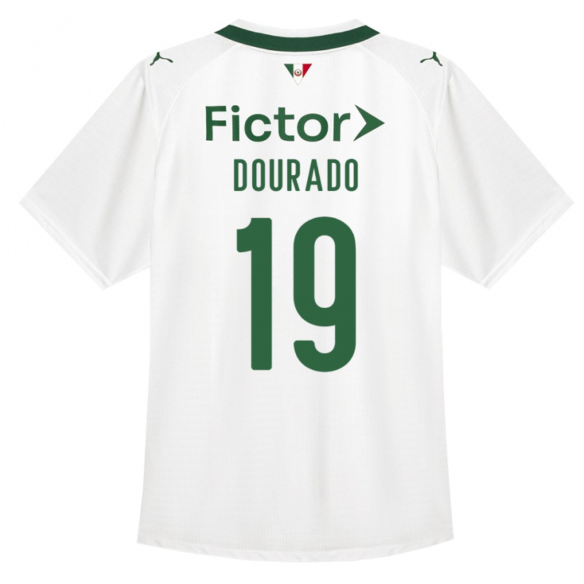 גברים Murilo Dourado #19 ירוק לבן הרחק ג'רזי 2026/27 חולצה קצרה