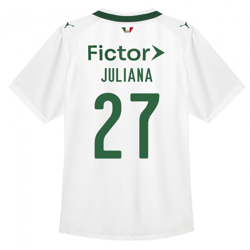 גברים Juliana #27 ירוק לבן הרחק ג'רזי 2026/27 חולצה קצרה