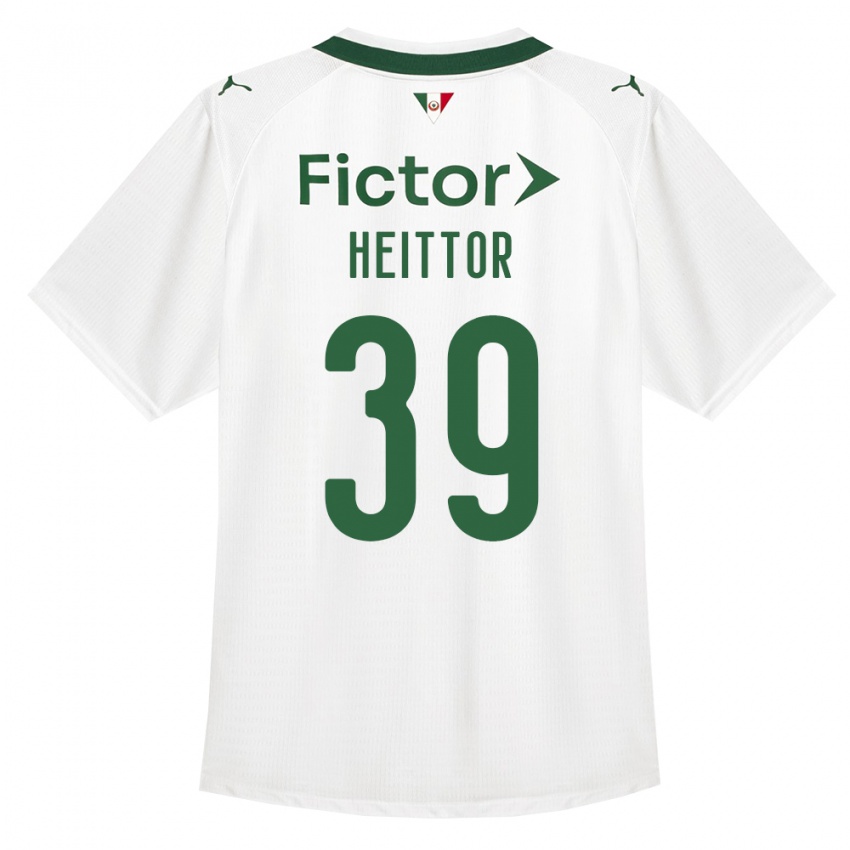 גברים Heittor #39 ירוק לבן הרחק ג'רזי 2026/27 חולצה קצרה