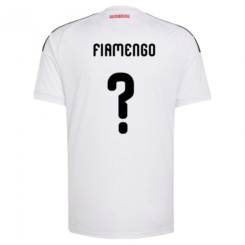 נשים Darko Fiamengo #0 לבן שחור ג'רזי ביתית 2026/27 חולצה קצרה