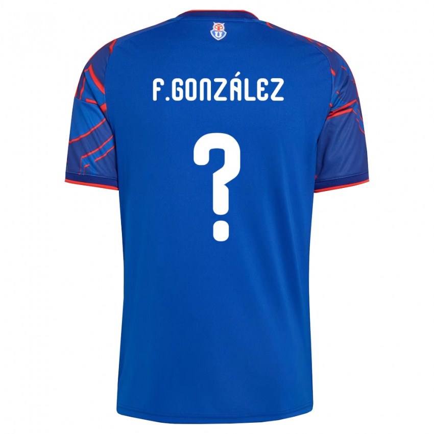 נשים Fernando González #0 כחול מלכותי אדום ג'רזי ביתית 2026/27 חולצה קצרה