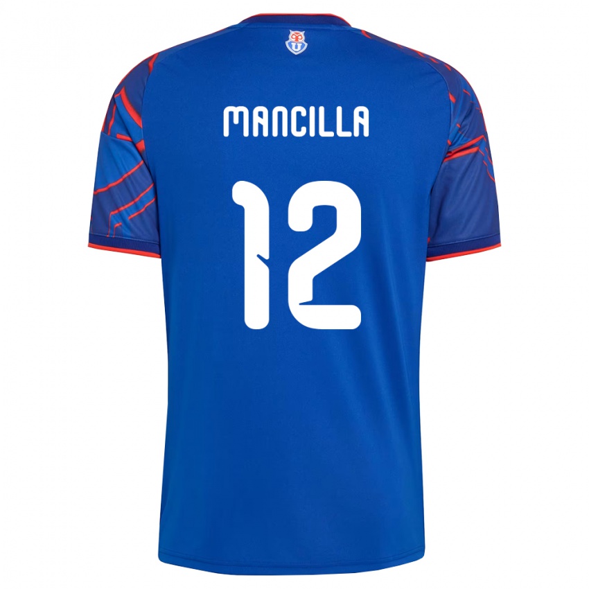 נשים Franco Mancilla #12 כחול מלכותי אדום ג'רזי ביתית 2026/27 חולצה קצרה
