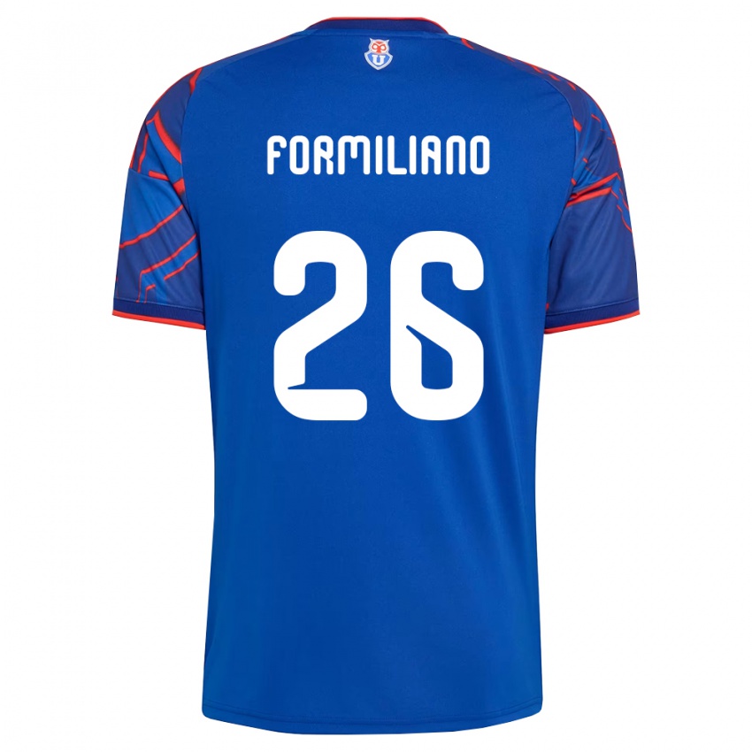 נשים Fabricio Formiliano #26 כחול מלכותי אדום ג'רזי ביתית 2026/27 חולצה קצרה