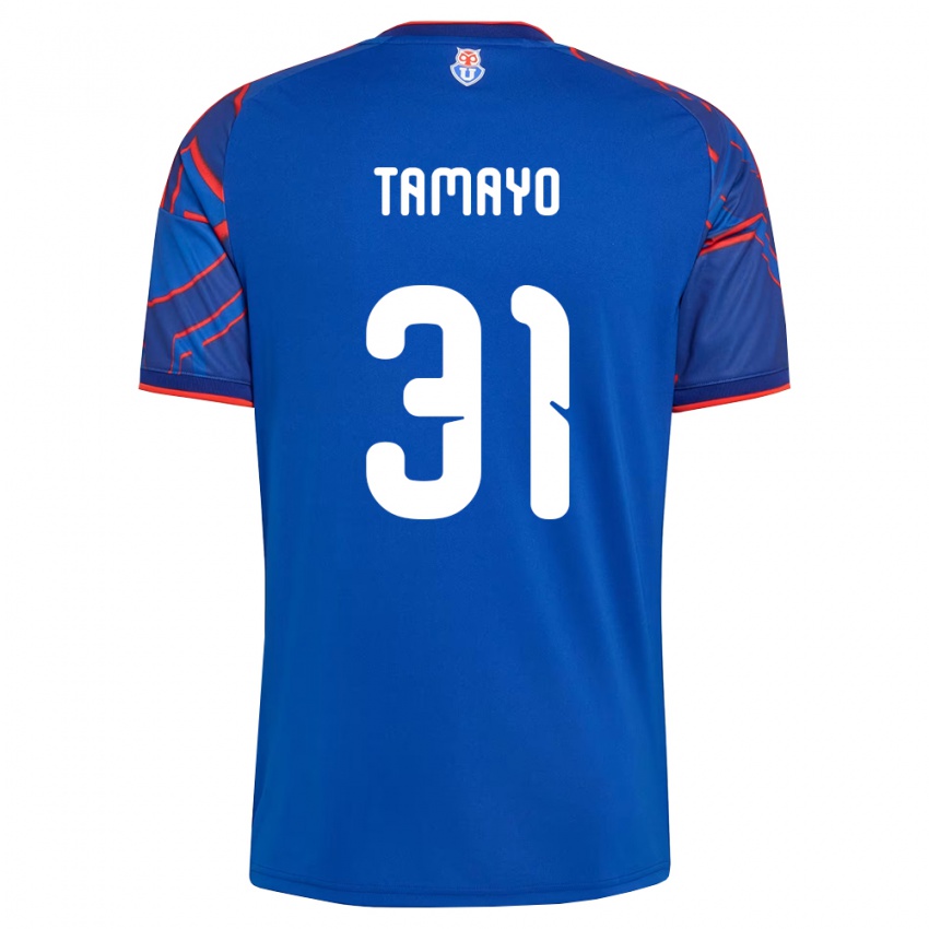 נשים Bianneider Tamayo #31 כחול מלכותי אדום ג'רזי ביתית 2026/27 חולצה קצרה