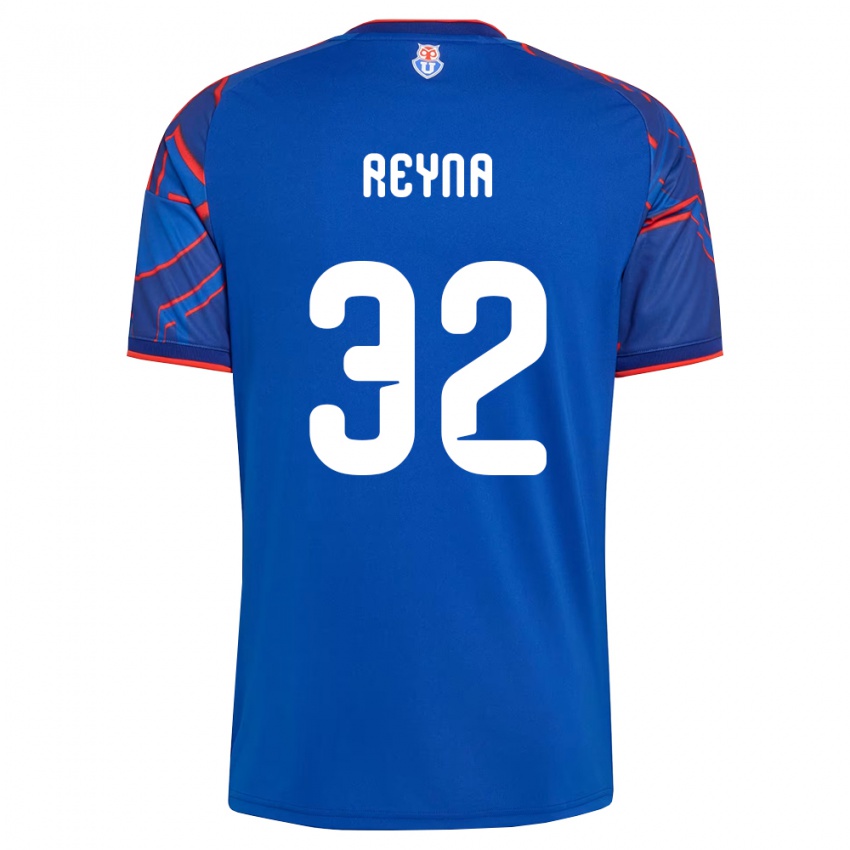 נשים Gonzalo Reyna #32 כחול מלכותי אדום ג'רזי ביתית 2026/27 חולצה קצרה