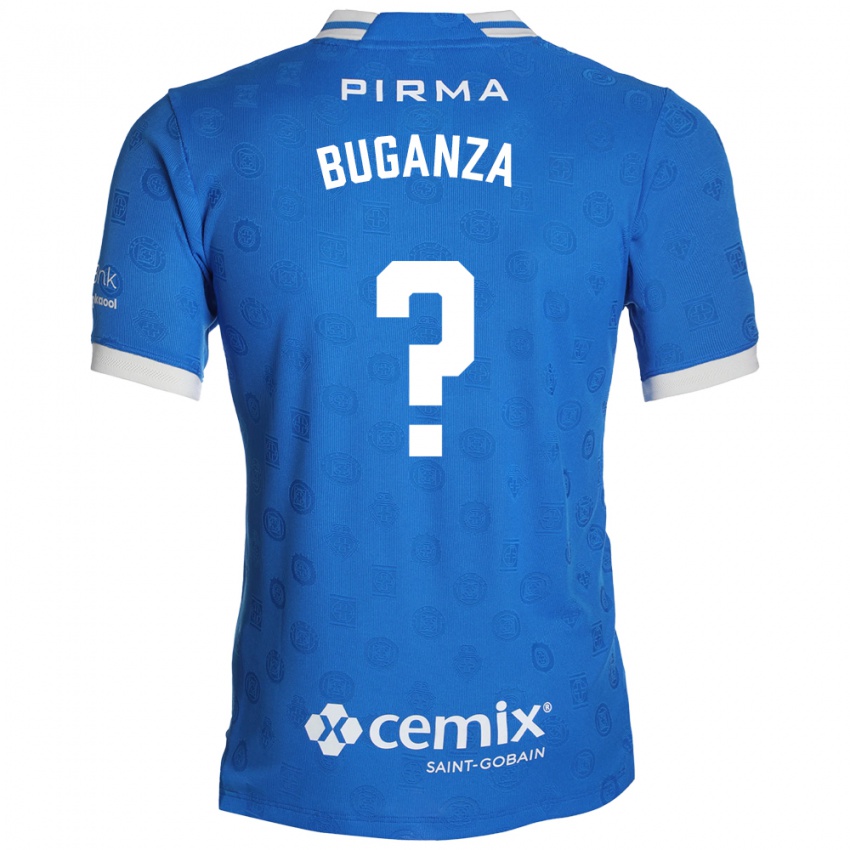 נשים Franco Buganza #0 כחול לבן אדום ג'רזי ביתית 2026/27 חולצה קצרה