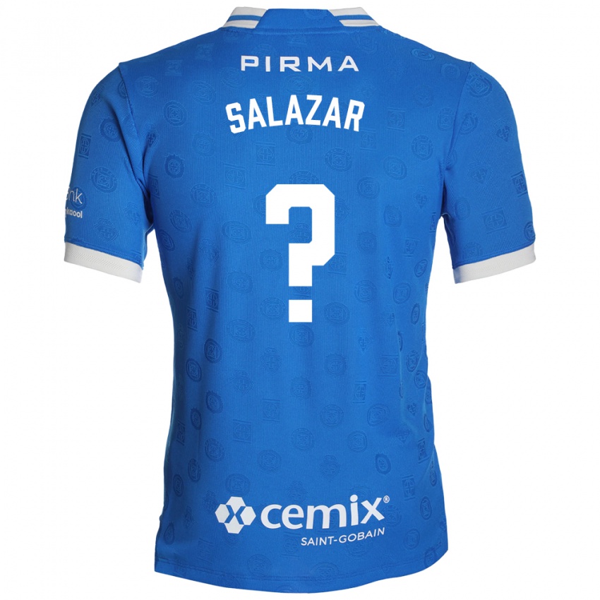 נשים Fernando Salazar #0 כחול לבן אדום ג'רזי ביתית 2026/27 חולצה קצרה