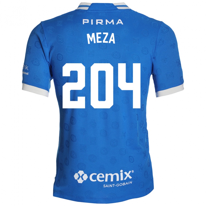 נשים Jonathan Meza #204 כחול לבן אדום ג'רזי ביתית 2026/27 חולצה קצרה