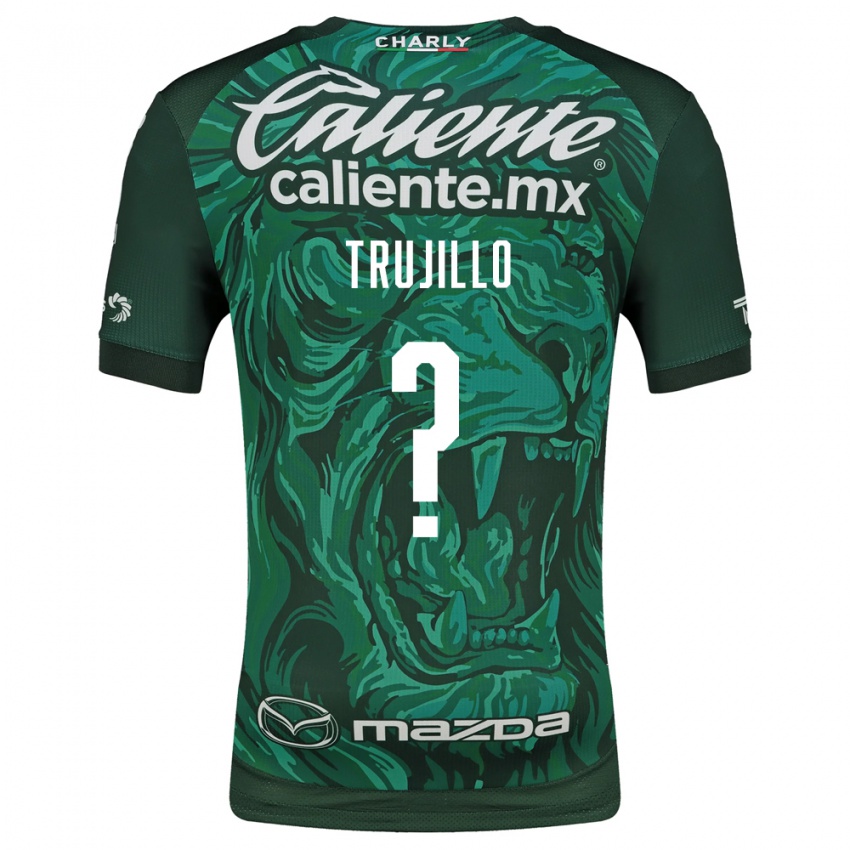 נשים Diego Trujillo #0 ירוק שחור ג'רזי ביתית 2026/27 חולצה קצרה