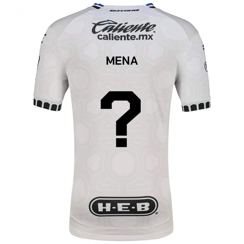נשים Felipe Mena #0 לבן שחור כחול ג'רזי ביתית 2026/27 חולצה קצרה