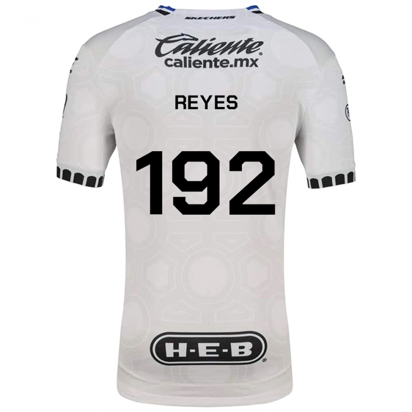 נשים Emiliano Reyes #192 לבן שחור כחול ג'רזי ביתית 2026/27 חולצה קצרה