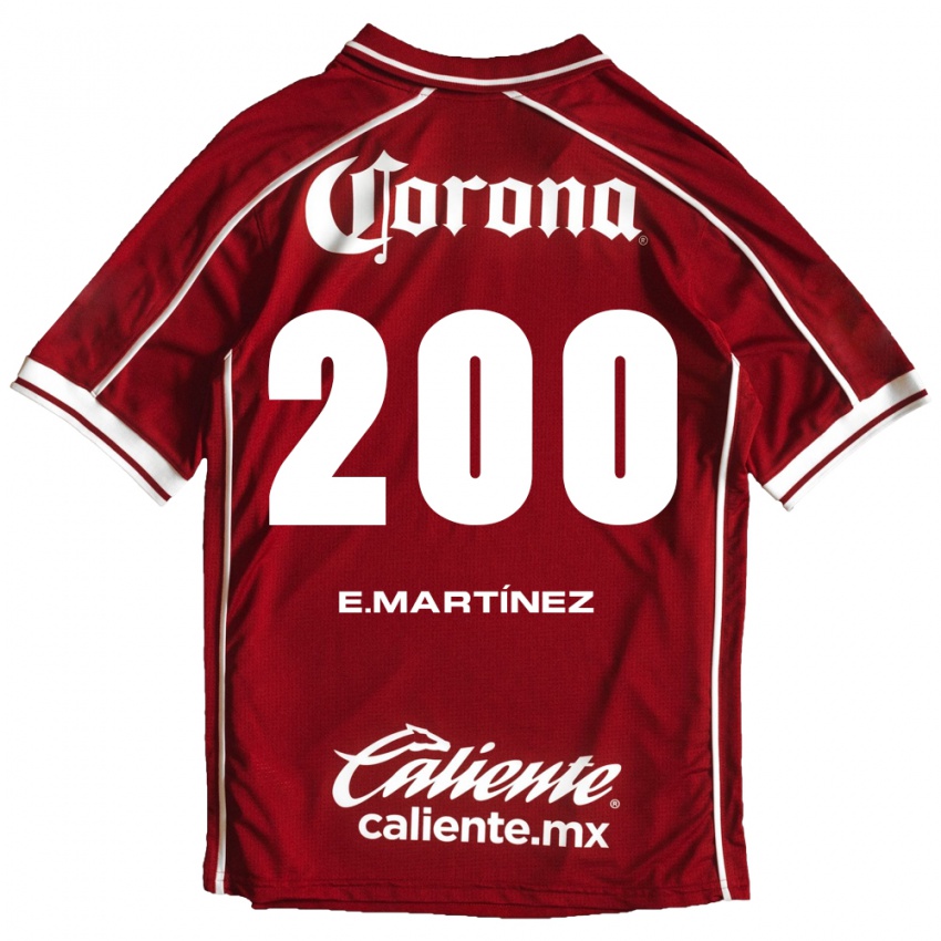 נשים Edgar Martínez #200 לבן אדום ג'רזי ביתית 2026/27 חולצה קצרה