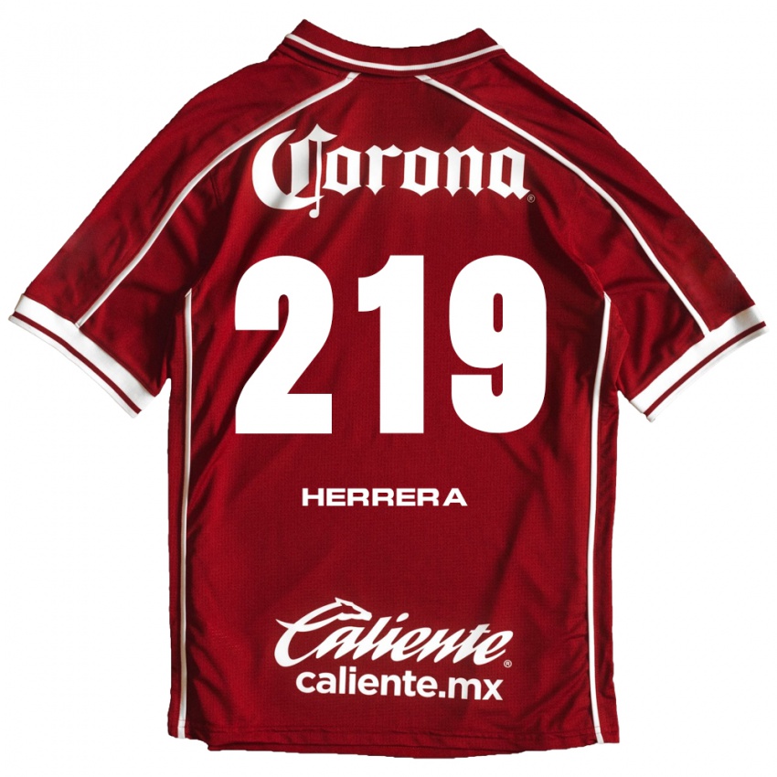 נשים Emilio Herrera #219 לבן אדום ג'רזי ביתית 2026/27 חולצה קצרה