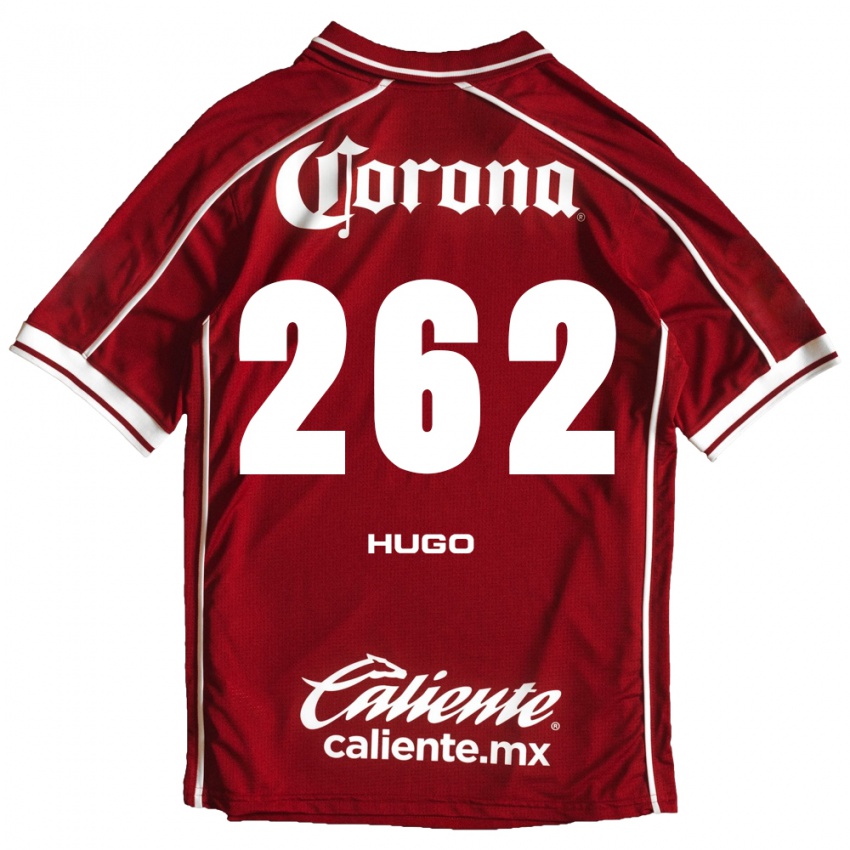 נשים Hugo Maximiliano González #262 לבן אדום ג'רזי ביתית 2026/27 חולצה קצרה