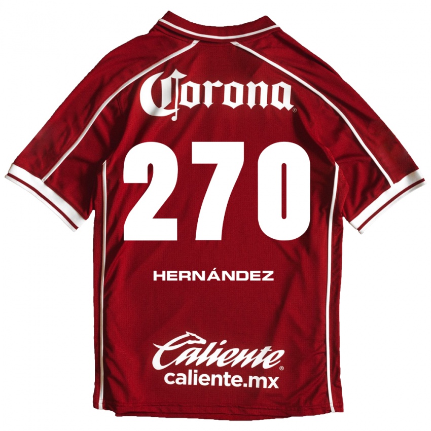 נשים Alberto Hernández #270 לבן אדום ג'רזי ביתית 2026/27 חולצה קצרה