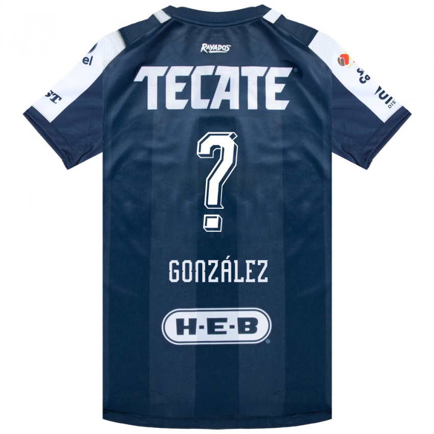נשים Irvin González #0 כחול דיו לבן אדום ג'רזי ביתית 2026/27 חולצה קצרה