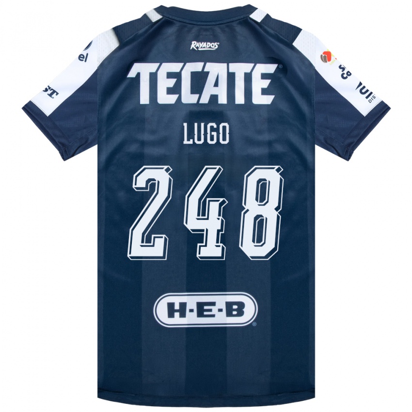 נשים Edy Lugo #248 כחול דיו לבן אדום ג'רזי ביתית 2026/27 חולצה קצרה
