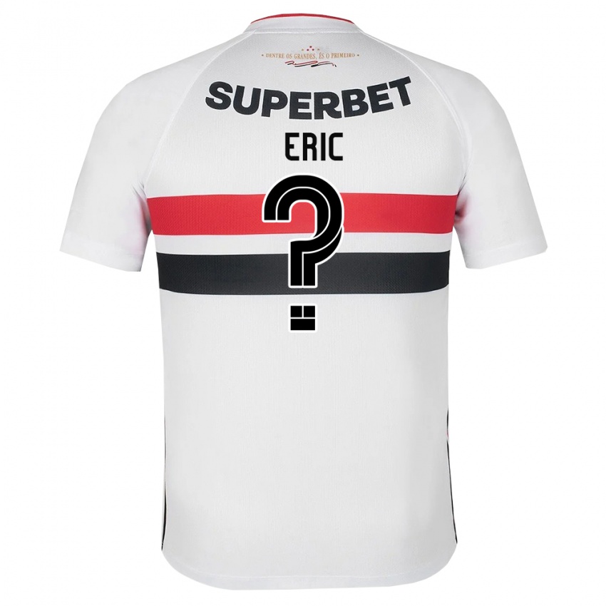 נשים Eric #0 לבן אדום שחור ג'רזי ביתית 2026/27 חולצה קצרה