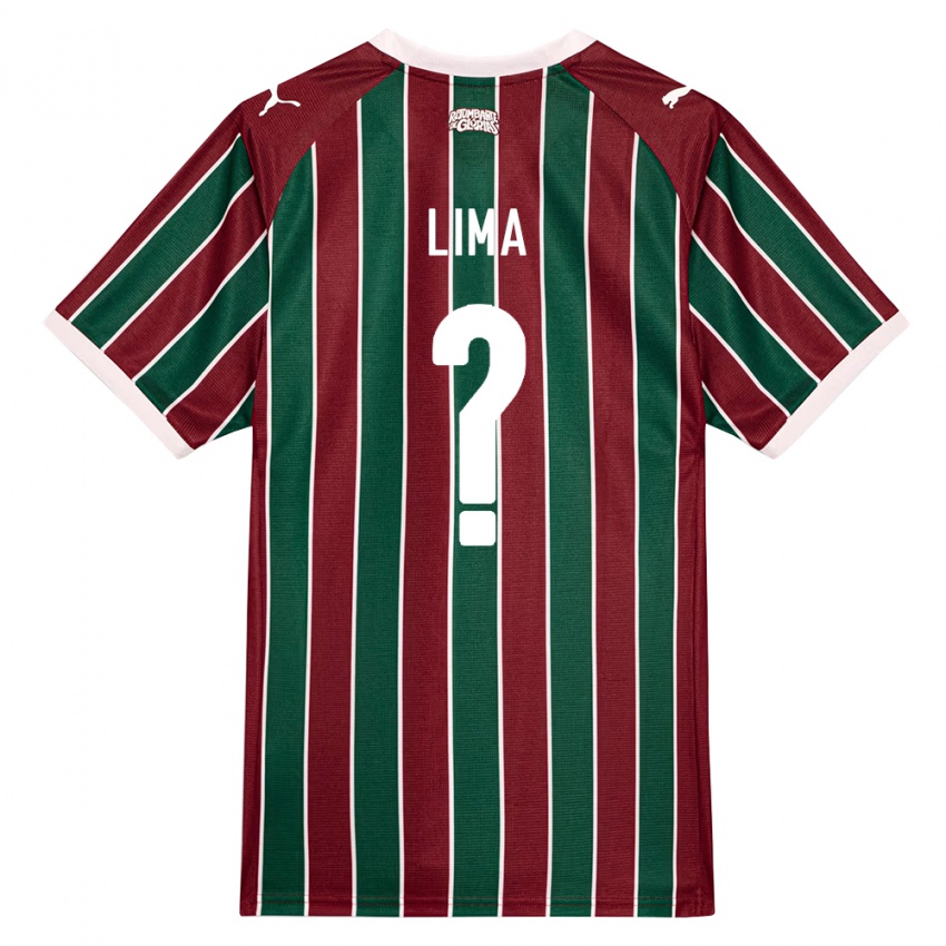 נשים Daniel Lima #0 ירוק בורדו לבן ג'רזי ביתית 2026/27 חולצה קצרה