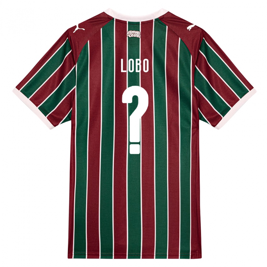 נשים Gustavo Lobo #0 ירוק בורדו לבן ג'רזי ביתית 2026/27 חולצה קצרה