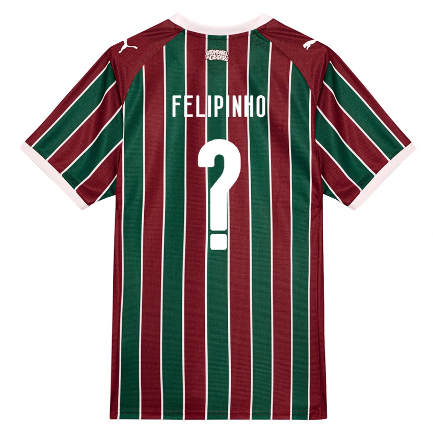 נשים Felipinho #0 ירוק בורדו לבן ג'רזי ביתית 2026/27 חולצה קצרה