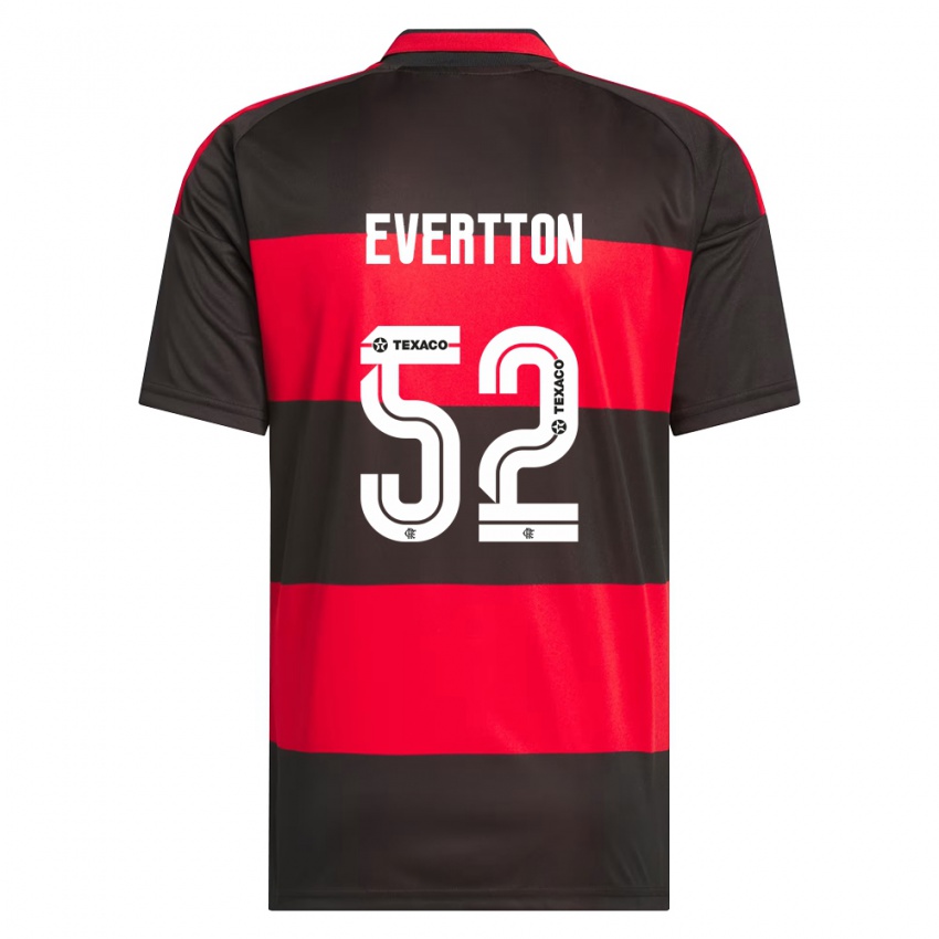 נשים Evertton #52 אדום שחור לבן ג'רזי ביתית 2026/27 חולצה קצרה