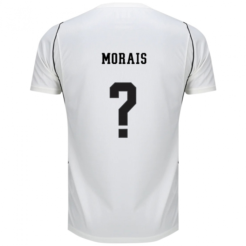 נשים Igor Morais #0 לבן שחור אדום ג'רזי ביתית 2026/27 חולצה קצרה