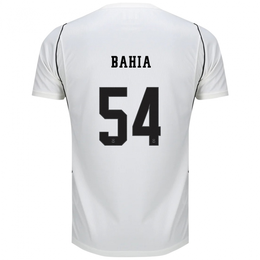 נשים Bahia #54 לבן שחור אדום ג'רזי ביתית 2026/27 חולצה קצרה