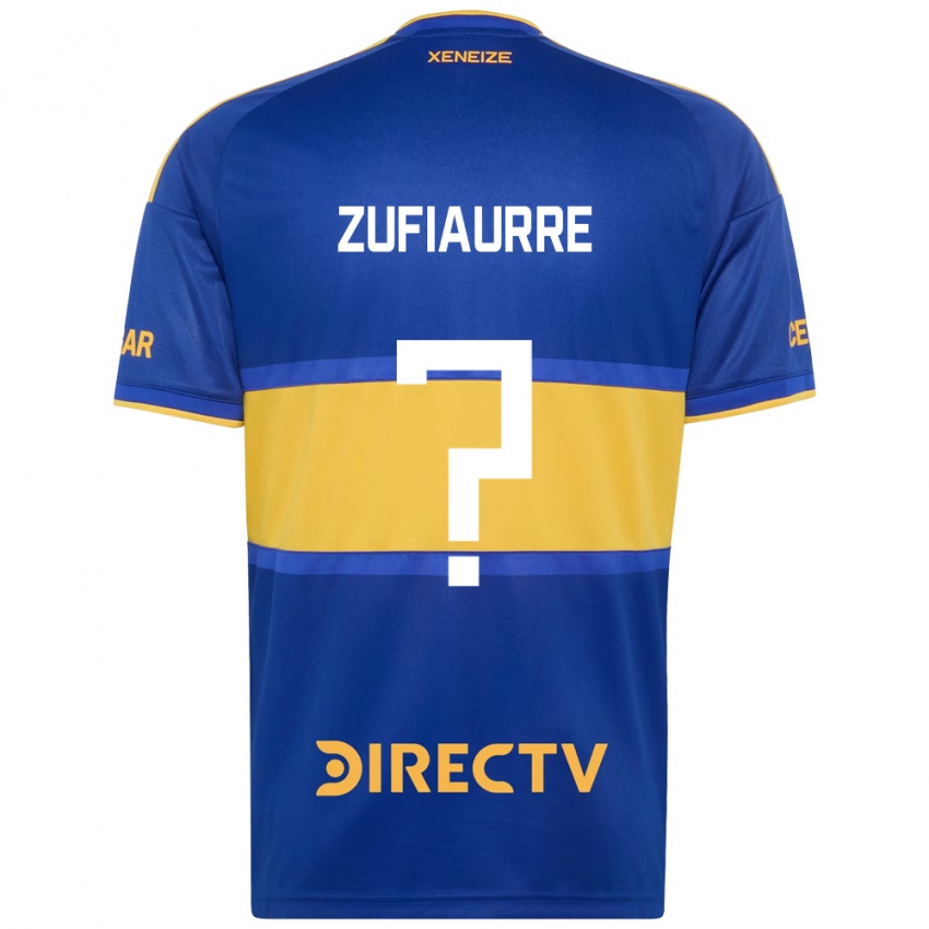 נשים Iker Zufiaurre #0 כחול מלכותי צהוב ג'רזי ביתית 2026/27 חולצה קצרה