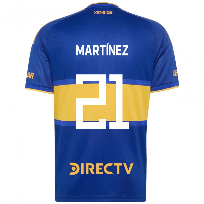 נשים Julieta Martínez #21 כחול מלכותי צהוב ג'רזי ביתית 2026/27 חולצה קצרה