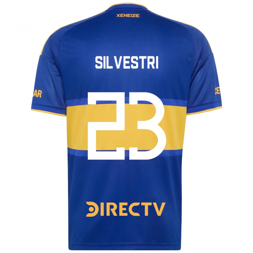 נשים Delfina Silvestri #23 כחול מלכותי צהוב ג'רזי ביתית 2026/27 חולצה קצרה