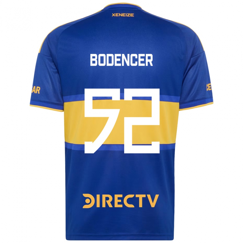 נשים Erik Bodencer #52 כחול מלכותי צהוב ג'רזי ביתית 2026/27 חולצה קצרה