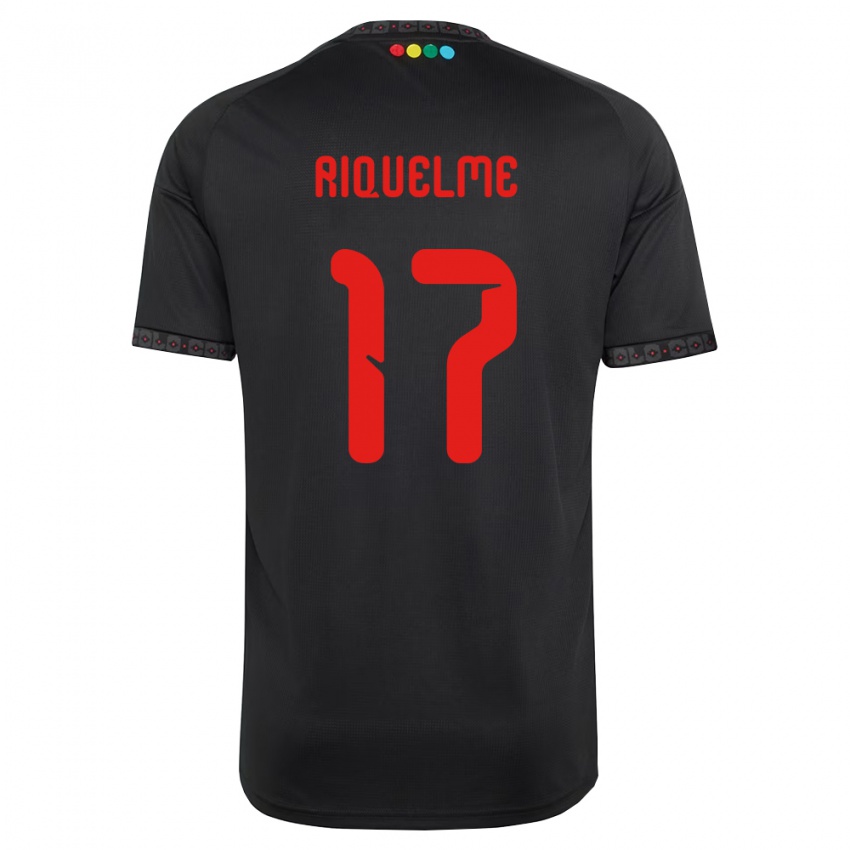 נשים Cristián Riquelme #17 שחור אדום הרחק ג'רזי 2026/27 חולצה קצרה