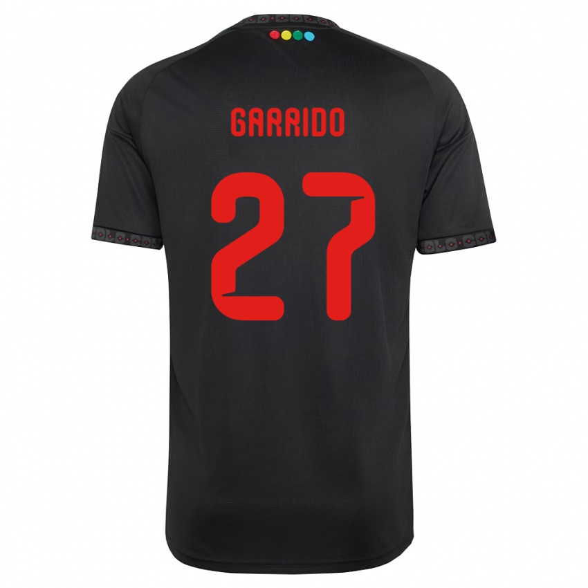 נשים Franco Garrido #27 שחור אדום הרחק ג'רזי 2026/27 חולצה קצרה